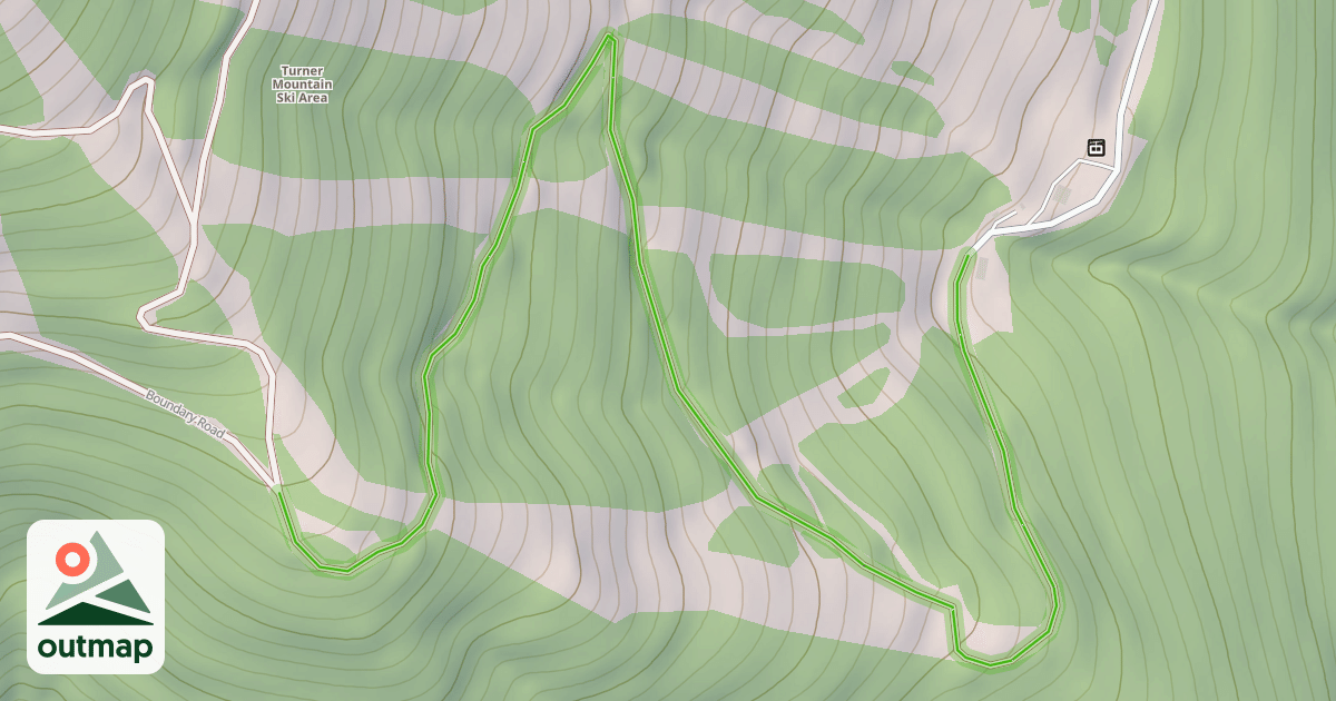 Map of Jeep Road