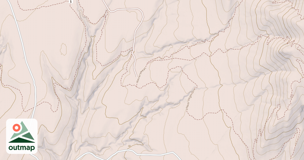 Map of BLM National GTLF Public Motorized Roads eccd5e47-cbed-4dce-b5fd-96634f852581