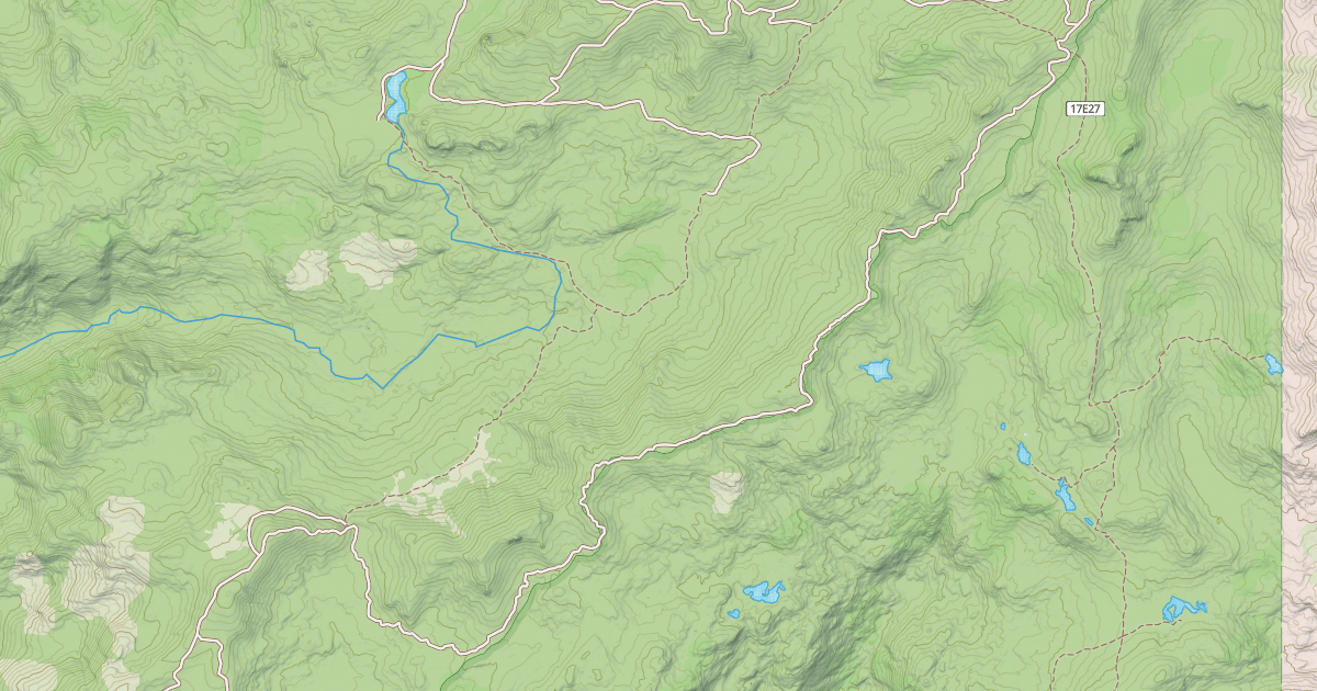 Map preview of PARDOES 4WD TRAIL