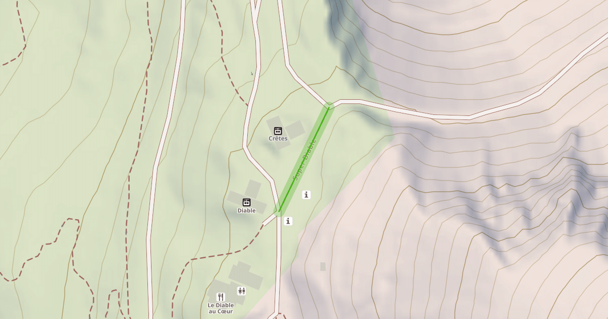 Map preview of Super Diable