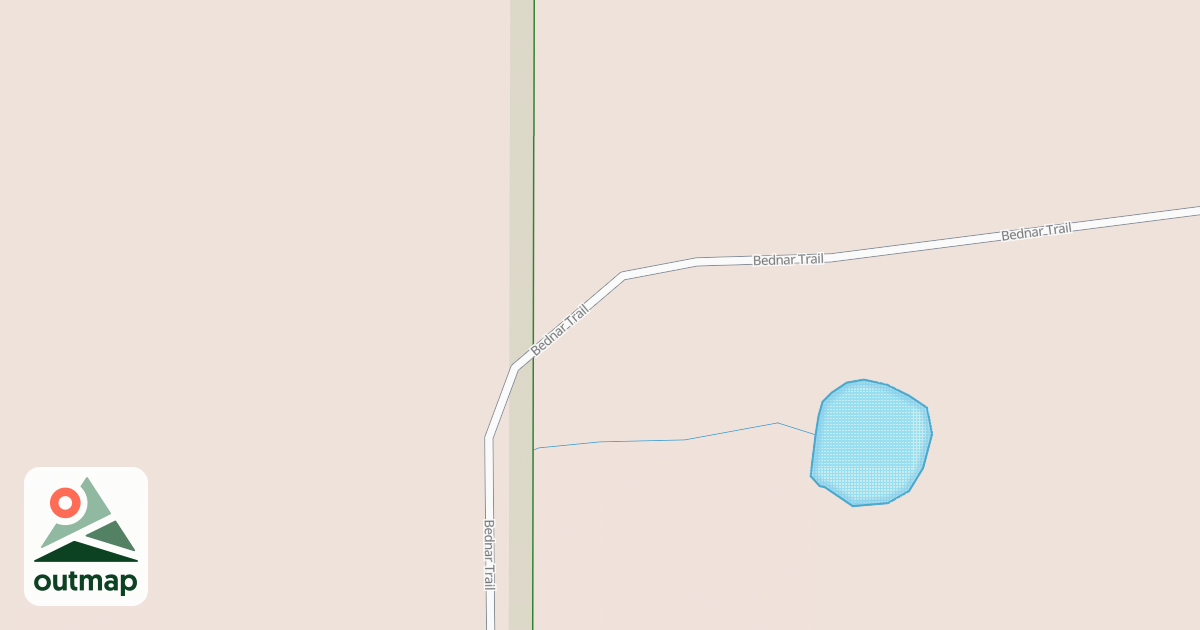 Map of Warroad/Roseau Trails