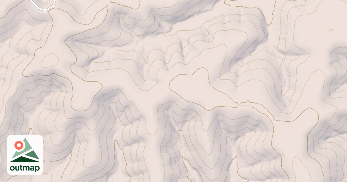 Map of BRUSHY LOOKOUT