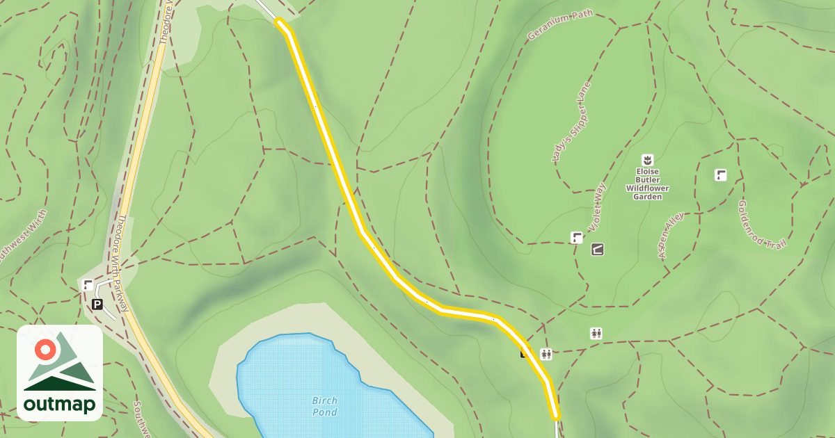 Map of Butler Garden