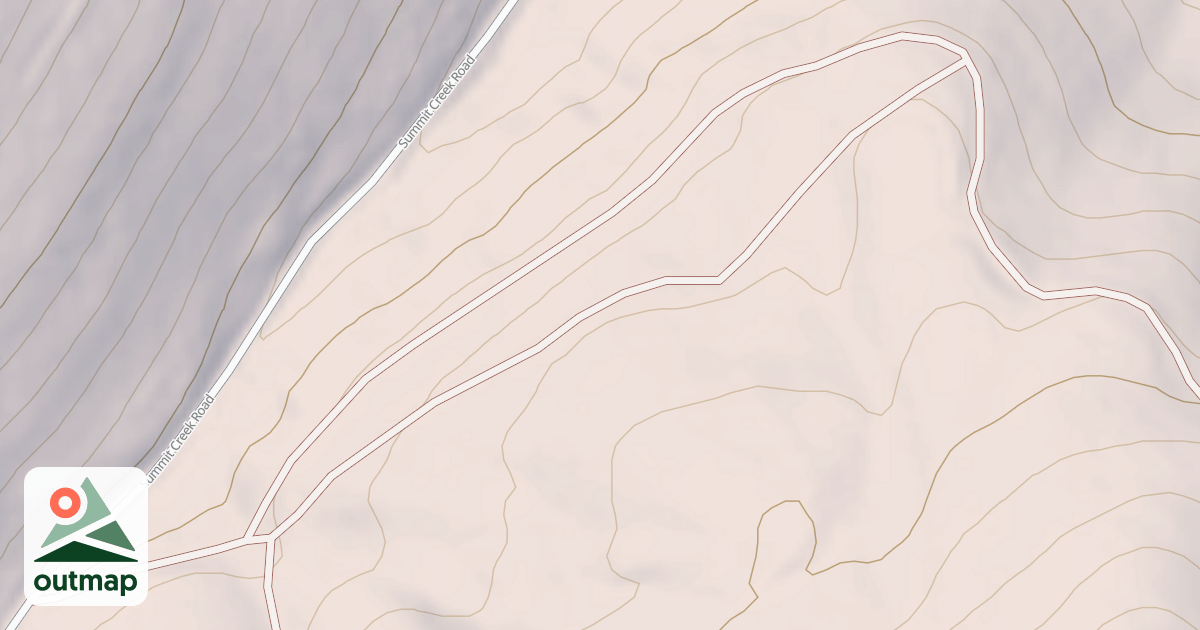 Map of DEER SPUR