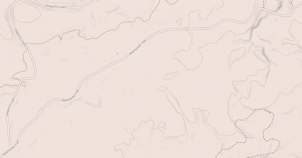 Map preview of Straight Arrows Trail