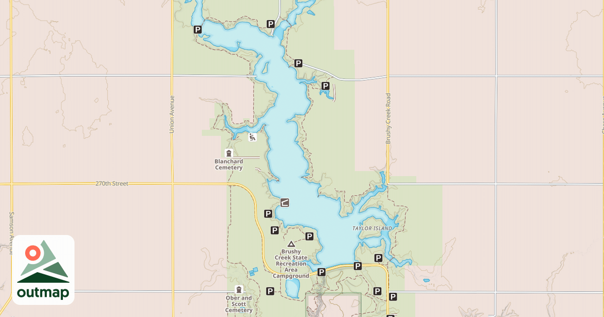 Map of Lake