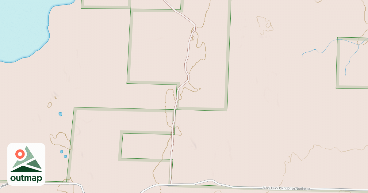Map of BLACKDUCK POINT DR SPUR 2285