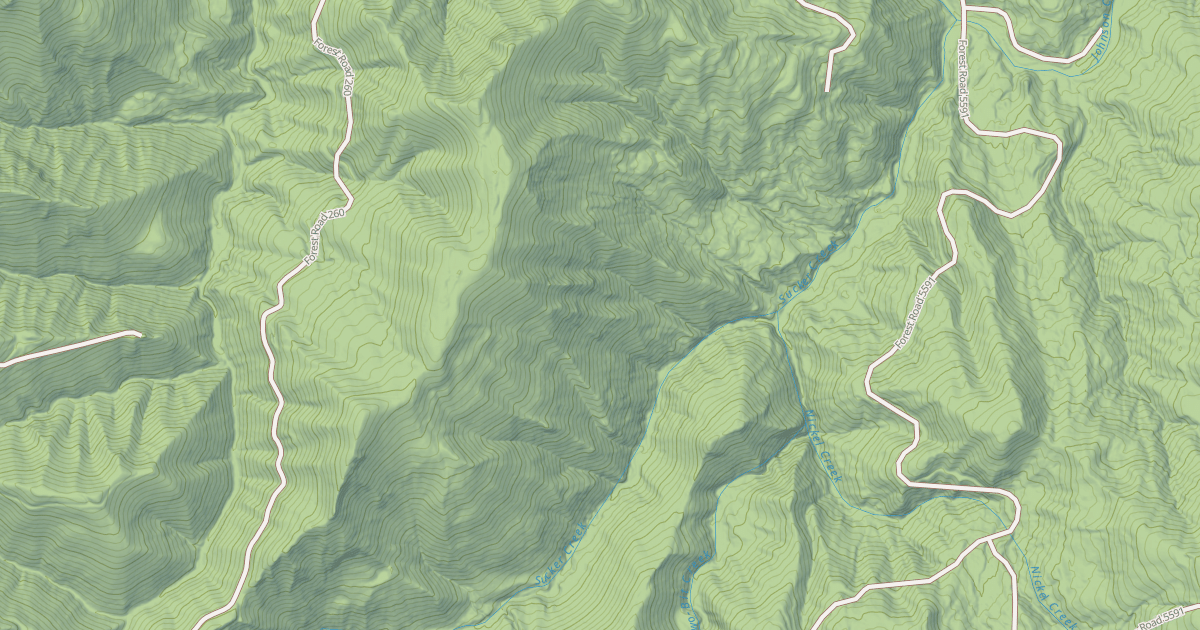 Map preview of USFS Motor Vehicle Use Map Trails 1912