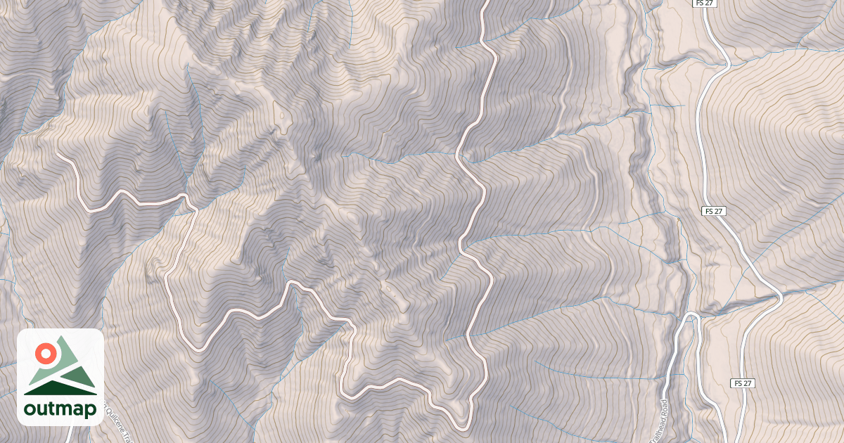 Map of USFS National Forest System Roads {28EE4D38-725C-47DB-B10C-16BCC9DE5F7B}