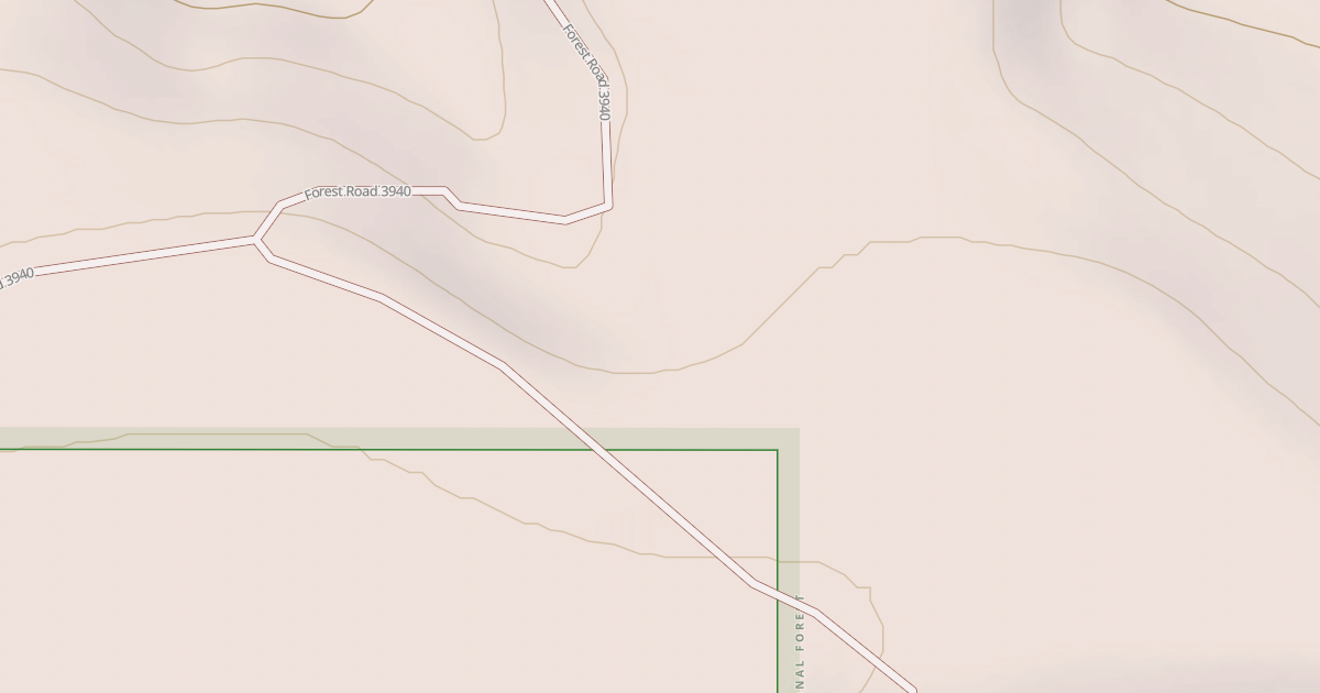 Map preview of USFS National Forest System Roads {044C608F-D9C9-4ECB-B6BA-CCA2051B61B4}