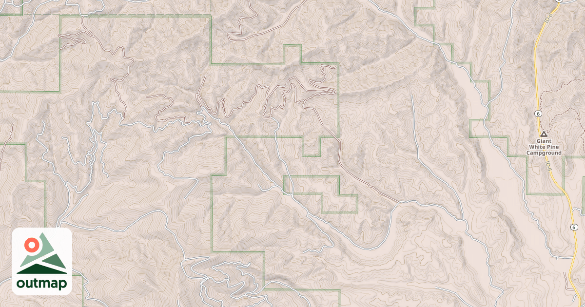 Map of BIG CREEK