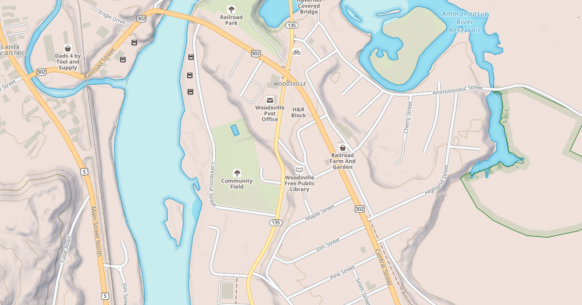 Map preview of Cross NH Adventure Trail