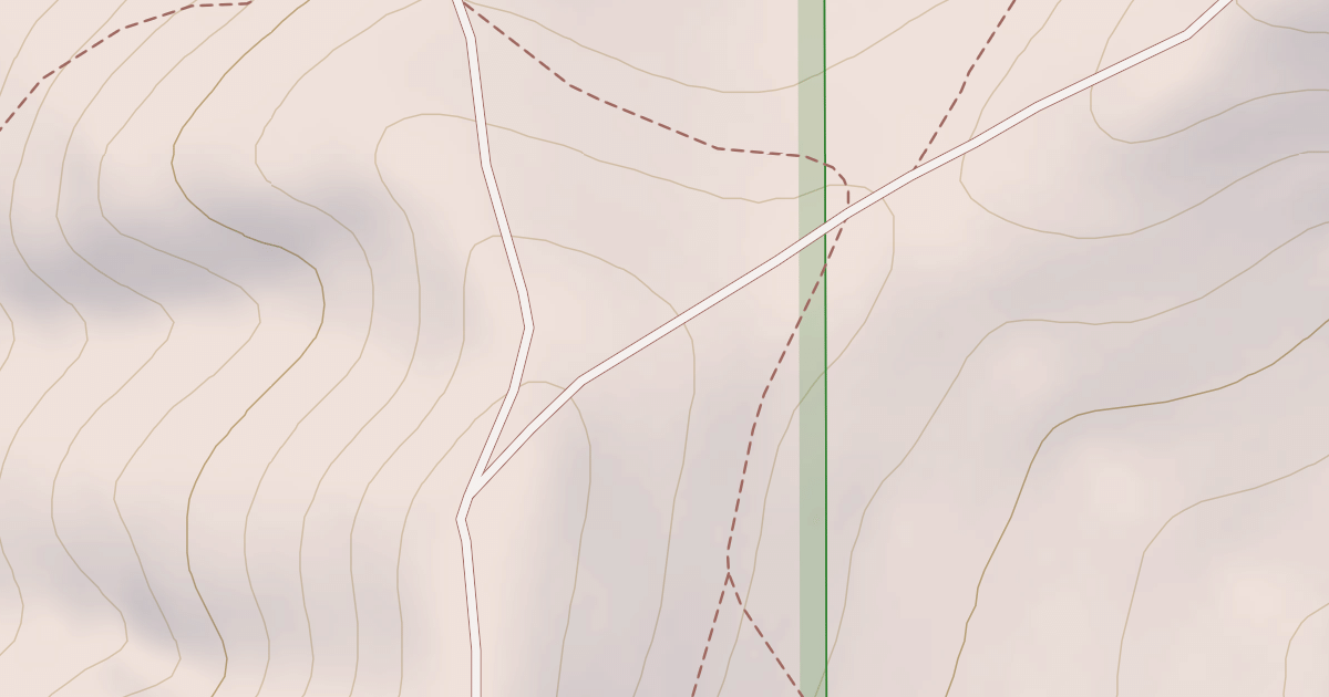 Map preview of Blm Connector, East Fork Trail