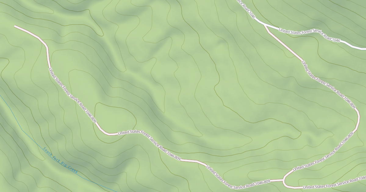 Map preview of USFS Motor Vehicle Use Map Roads {92940B69-AD60-4222-8B87-411994186F5B}