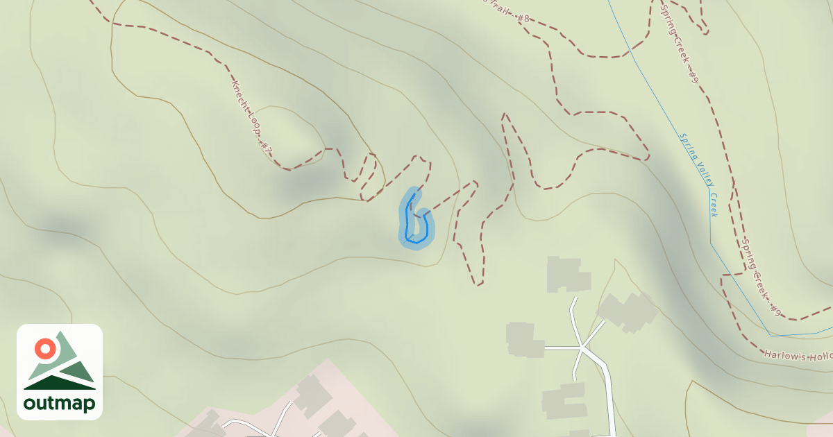 Map of Knecht Loop - #7