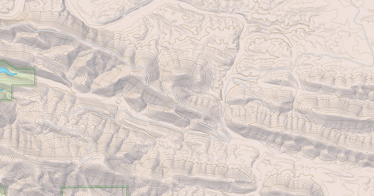 Map preview of USFS National Forest System Roads {28B5603D-A95C-4431-A1E7-BFF4513ED82E}