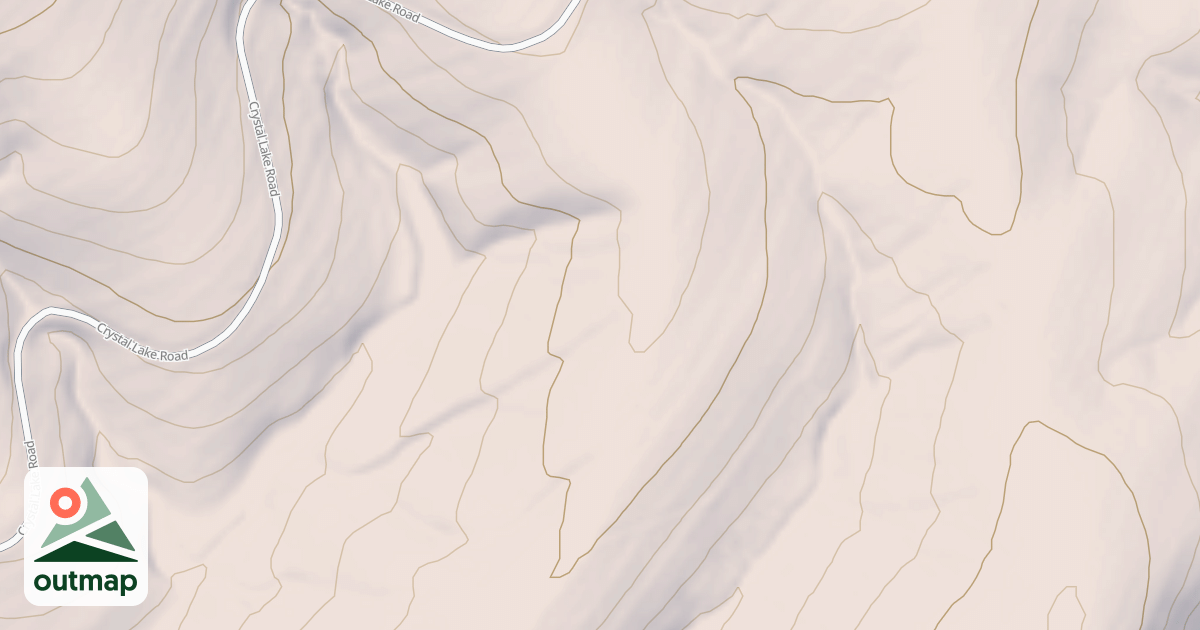 Map of RUFF RIDGE