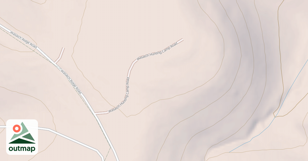 Map of WASATCH HUNTING CAMP