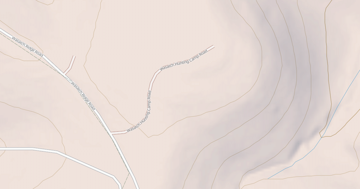 Map preview of WASATCH HUNTING CAMP