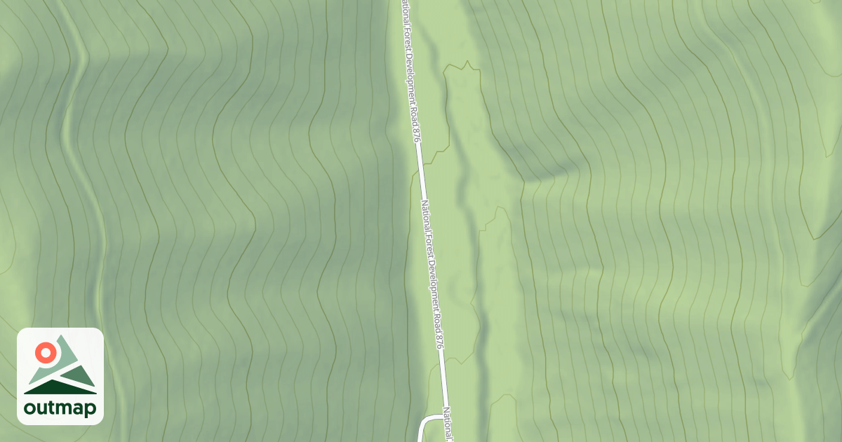 Map of COX GULCH