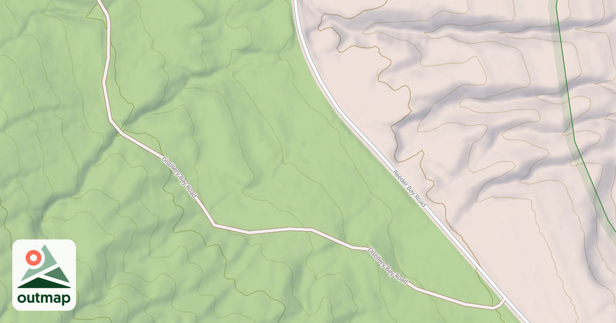 Map of DISTILLERY BAY