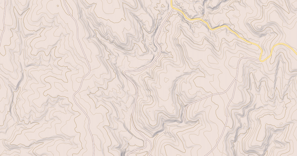 Map preview of GILLETTE CANYON RD