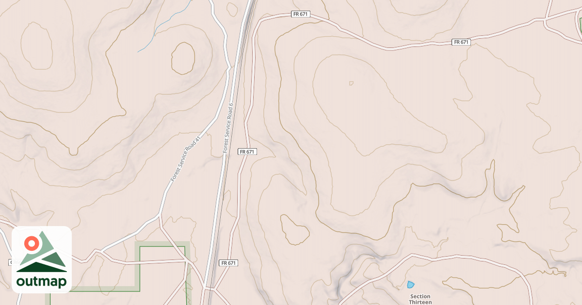 Map of BAKER SPRING
