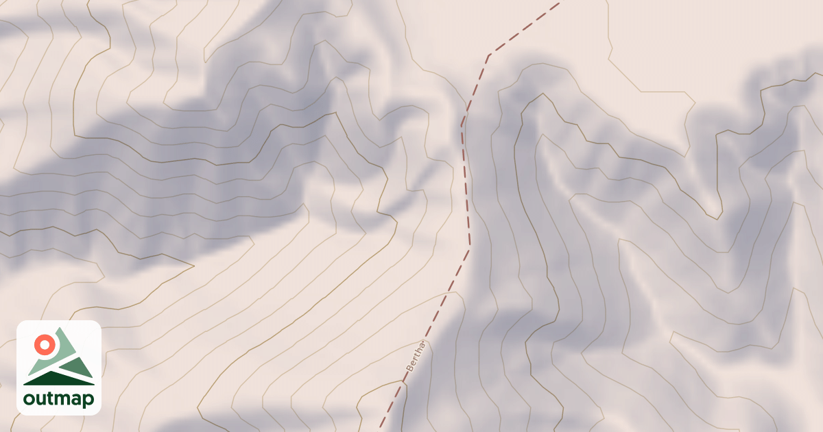 Map of Bertha