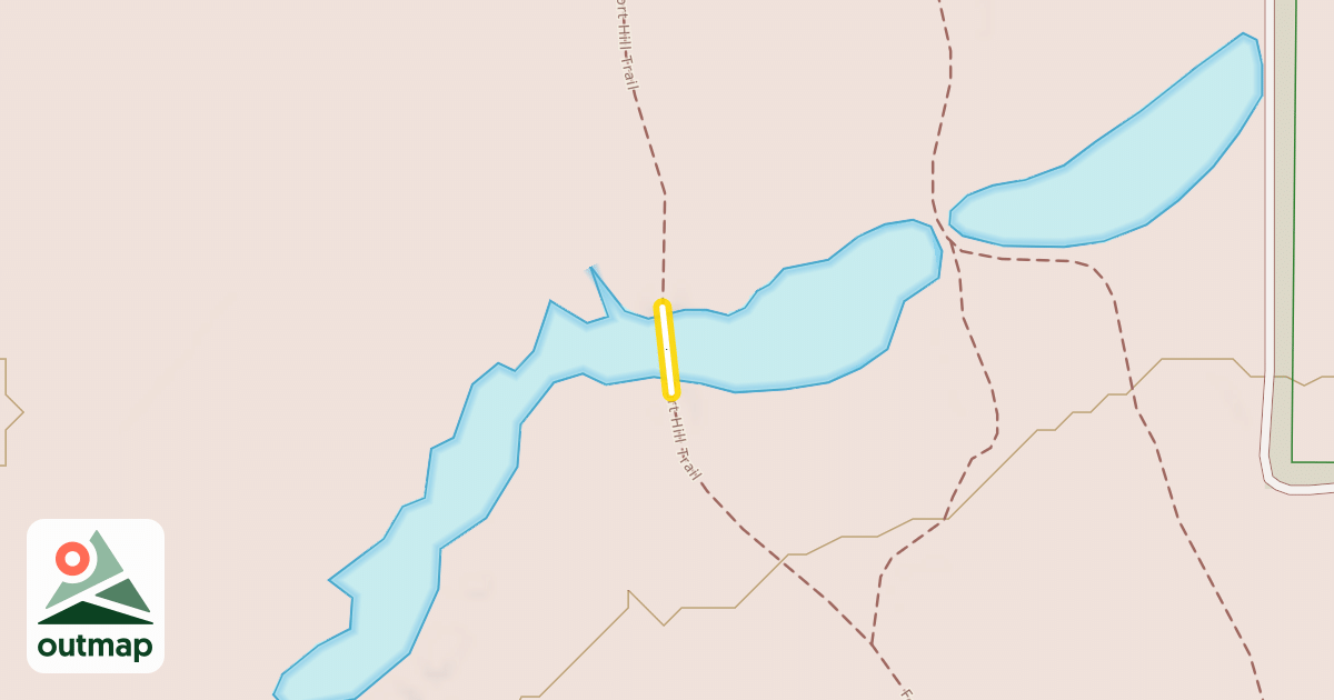Map of Fort Hill Trail
