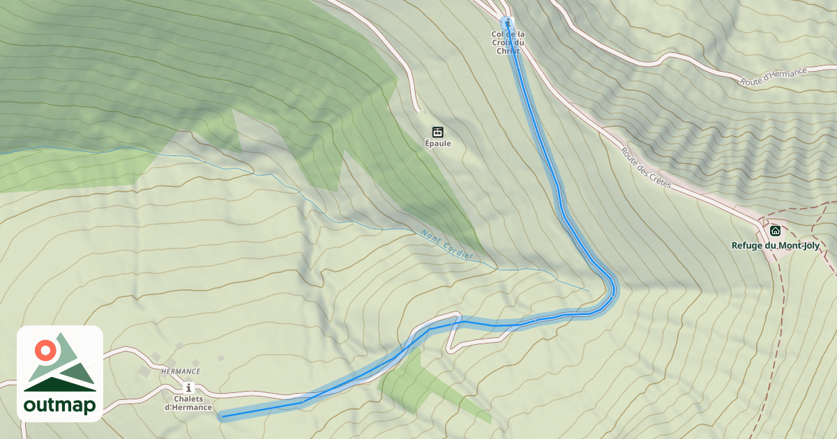 Map of Chevreuil