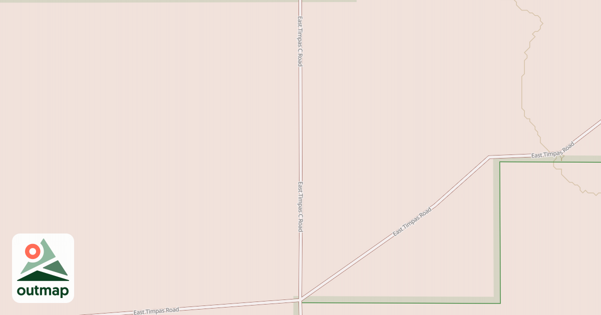 Map of EAST TIMPAS C