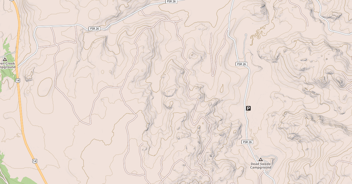 Map preview of COPPER CREEK BRANCH