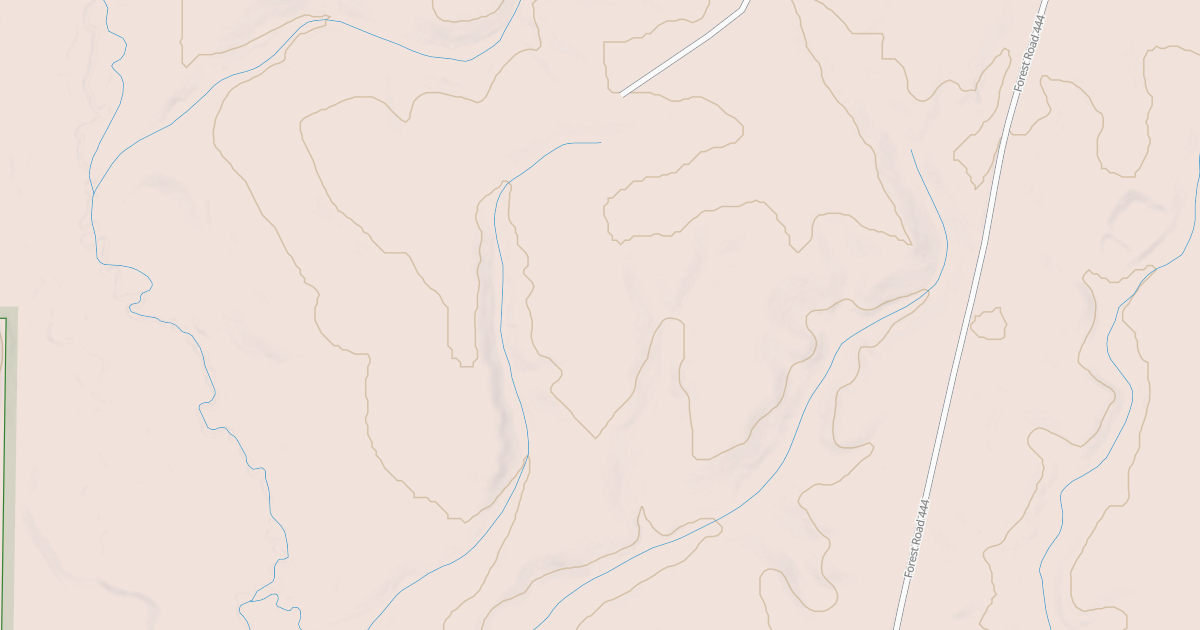 Map preview of USFS National Forest System Roads {CFC6F08A-9D05-420B-B806-22993EA4D759}