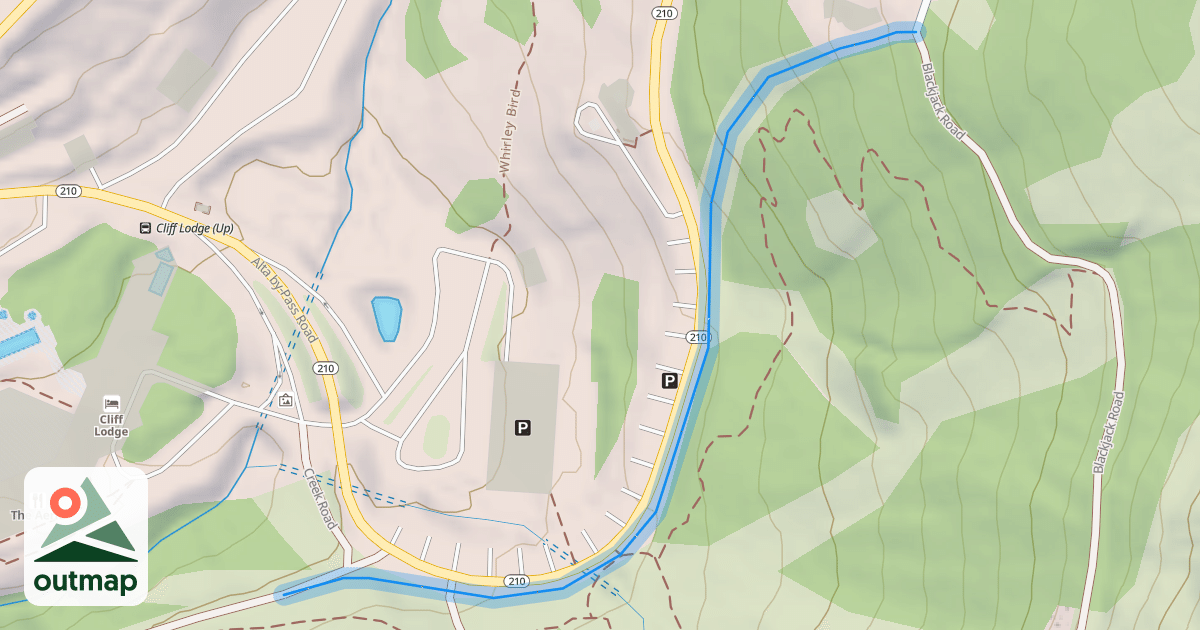 Map of Condo & Bypass Rd. Parking Access