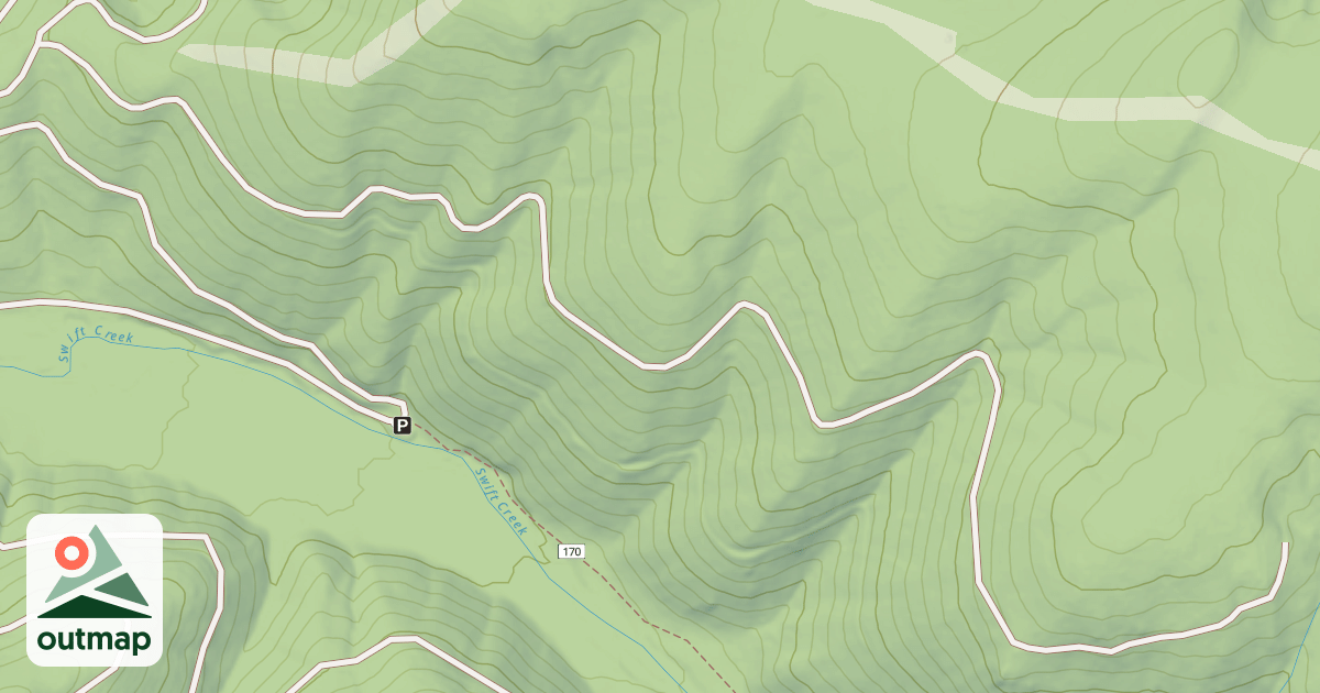 Map of (FDR) SWIFT CREEK