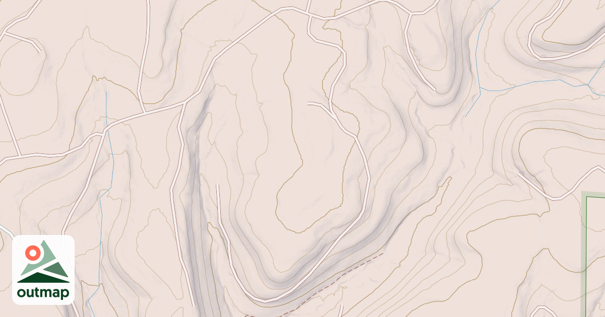 Map of MARTIN RIDGE