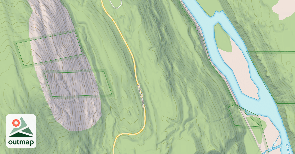 Map of HOMESTAKE A