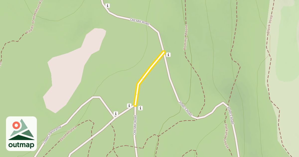 Map of Old Mill Road