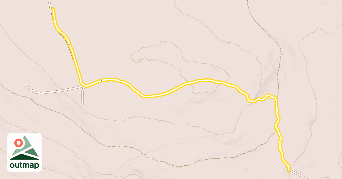 Map of Gorman Lodge Trail
