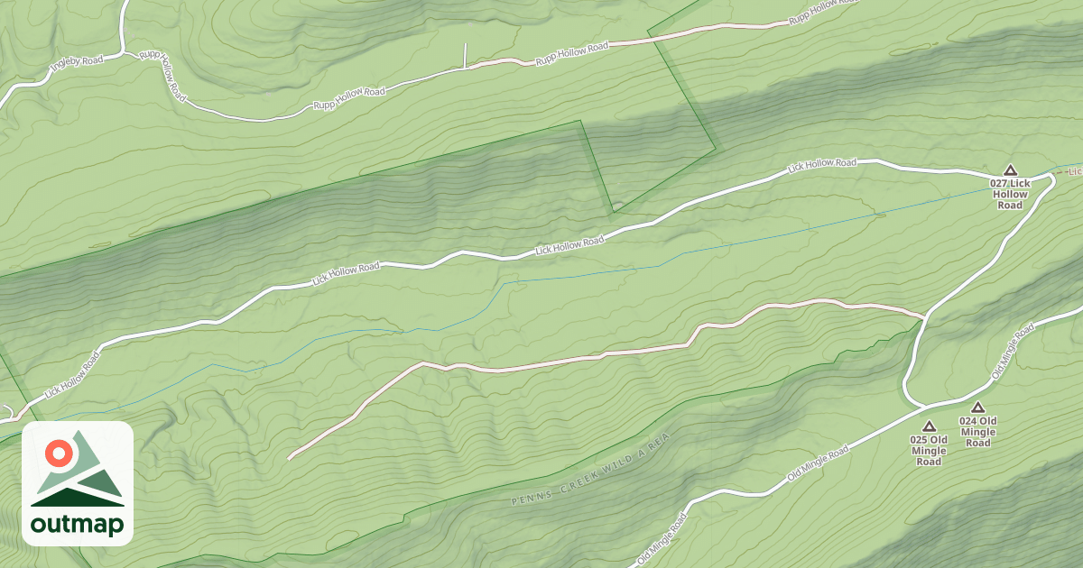 Map of Bald Eagle State Forest Snowmobile Trails