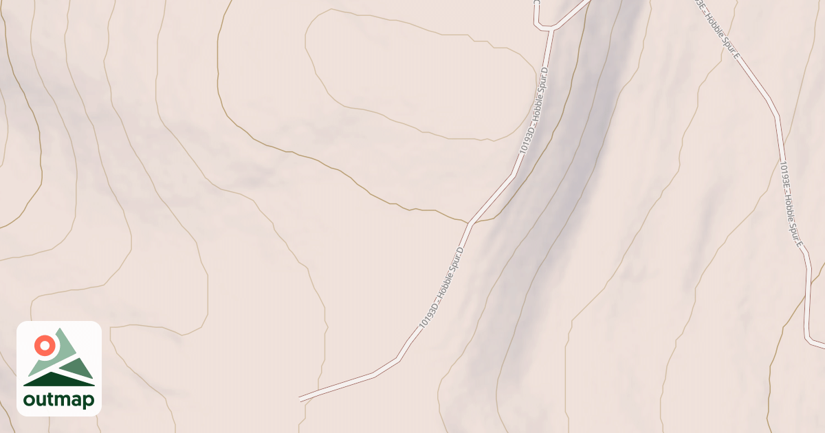 Map of HOBBLE SPUR D