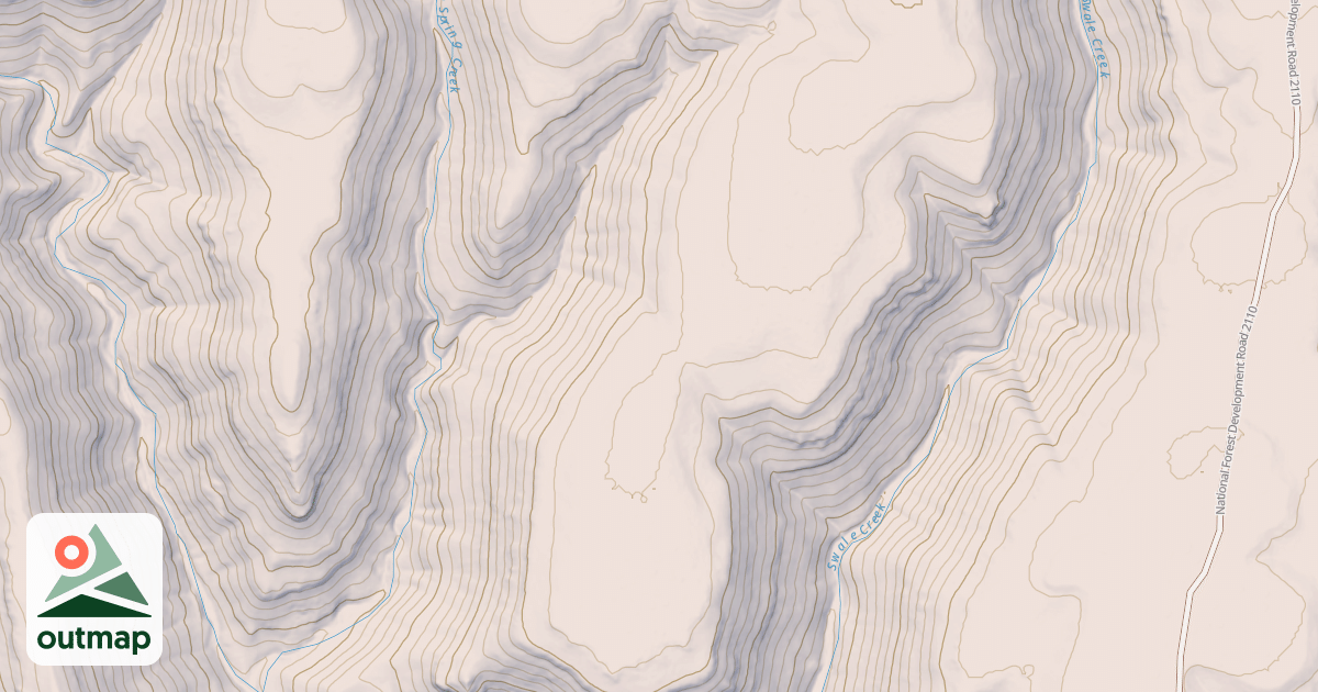 Map of TWO SPRING