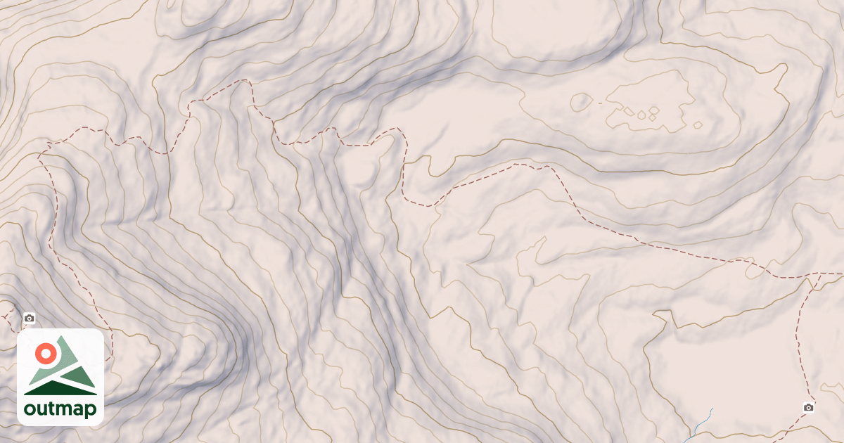 Map of Black Mountain Summit Trail Section 3