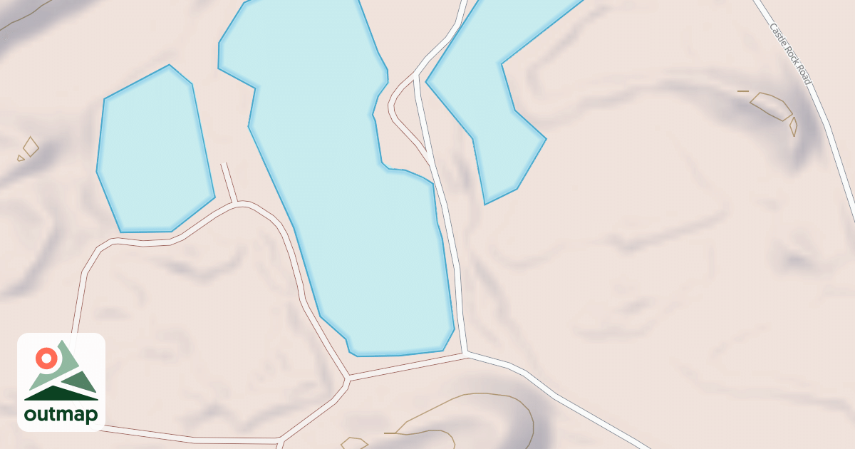 Map of CASTLE ROCK SPUR GA