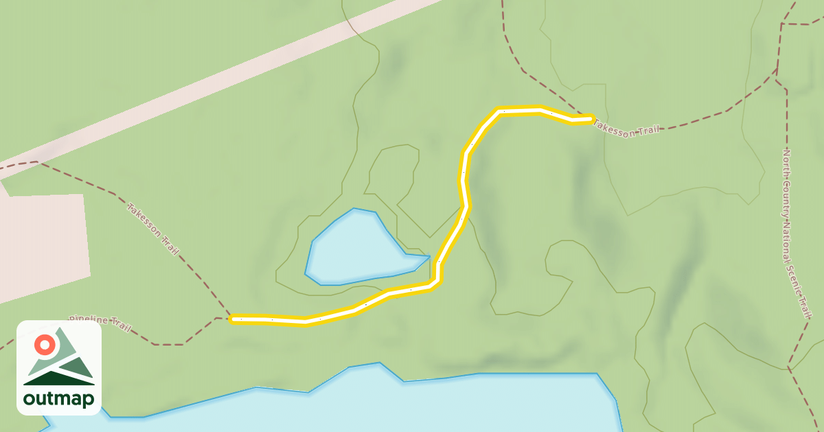 Map of Takesson Trail