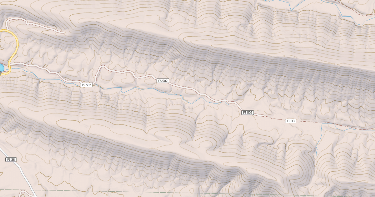 Map preview of VILES BRANCH