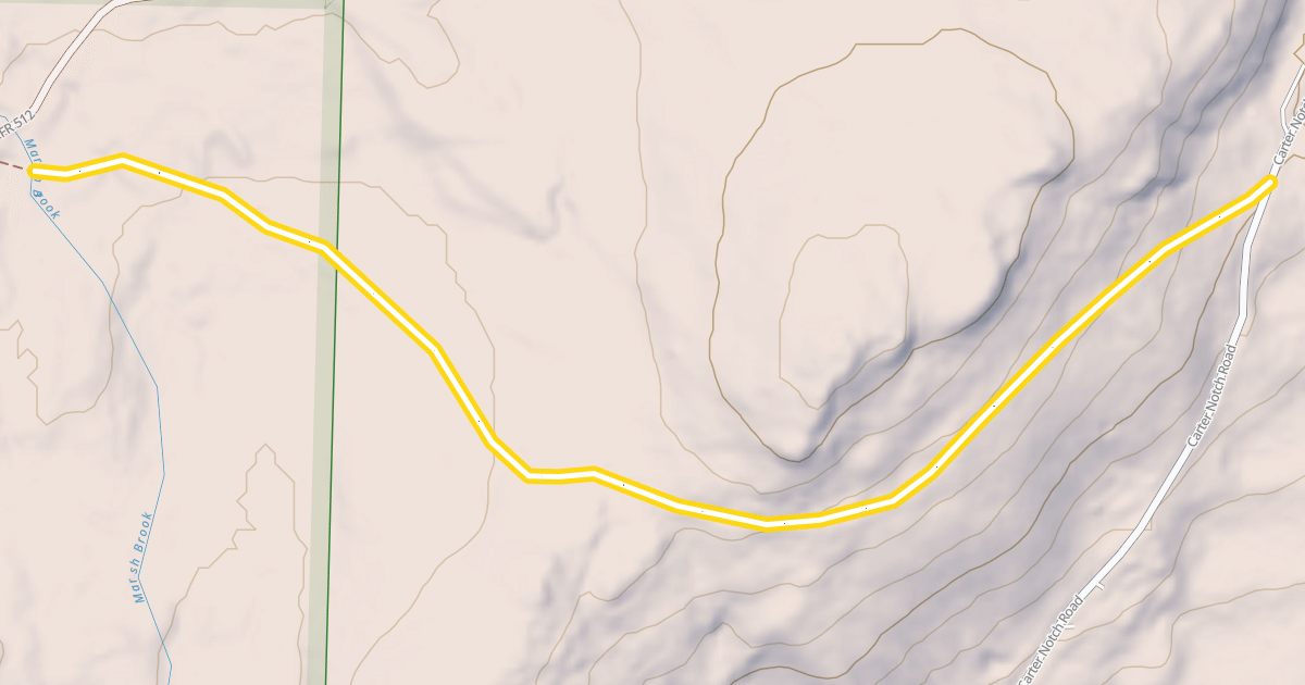 Map preview of Hutmen's Trail
