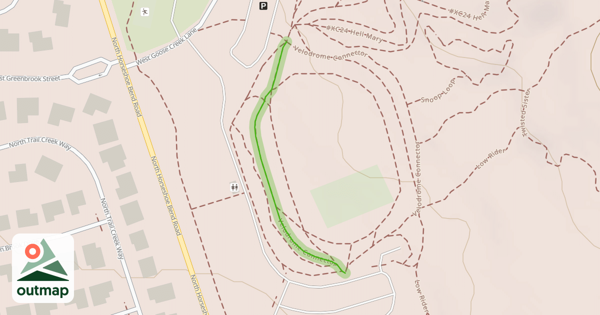 Map of Velodrome Connector