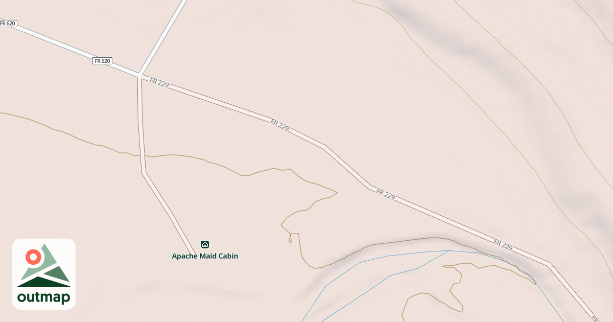 Map of APACHE MAID
