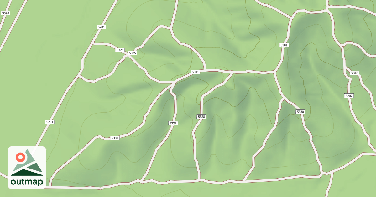 Map of USFS Motor Vehicle Use Map Trails 19804